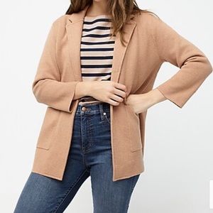 J. Crew Jackets & Coats - J. Crew Sophie Open Front Blazer, Heathered Khaki J. Crew Jackets & Coats - J. Crew Sophie Open Front Blazer, Heathered Khaki